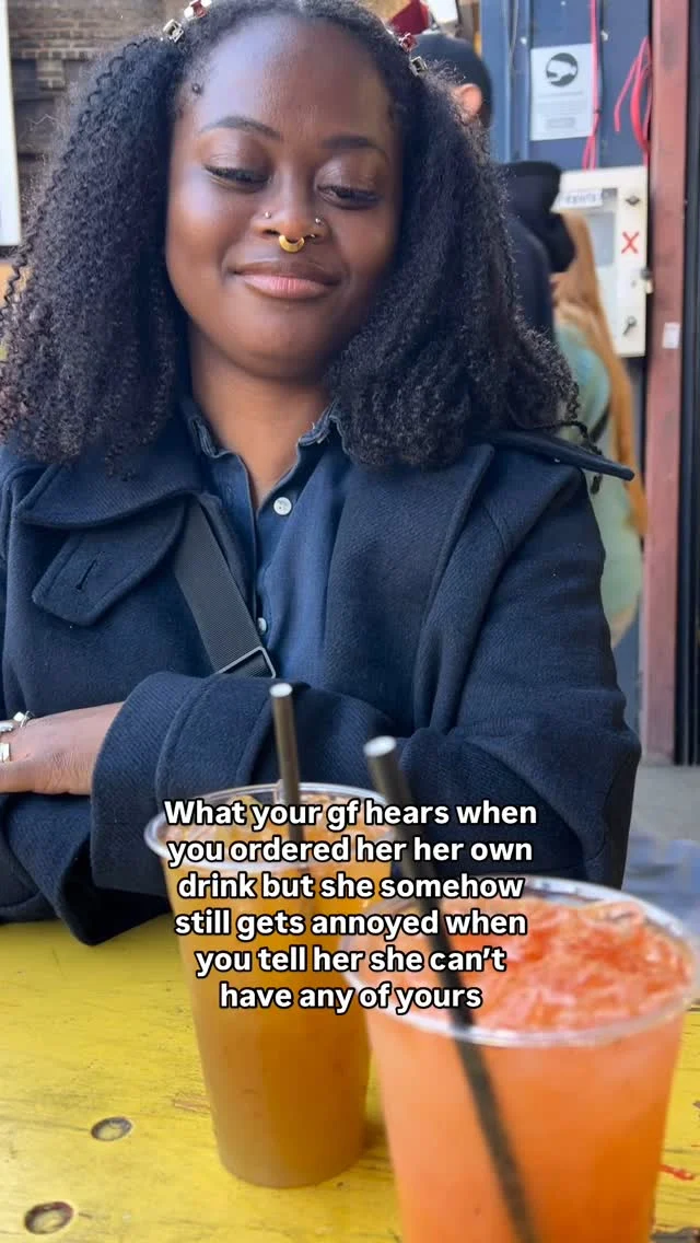 I’m obviously joking. But…🤡

RaeRae isn’t this picky but she does know what she wants. 🤣 I’m sure we’ve all been there tho. If it’s my plate, my drink, infront of me she’s going to want it! 🙃

I actually just going to keep quiet. I want to keep the peace in my household and not have to sleep with one eye open. 😅

#wlw #queerpride #qwoc #queercouple #blacklove #lesbianmemes #lgbtqia #raeraeandbo